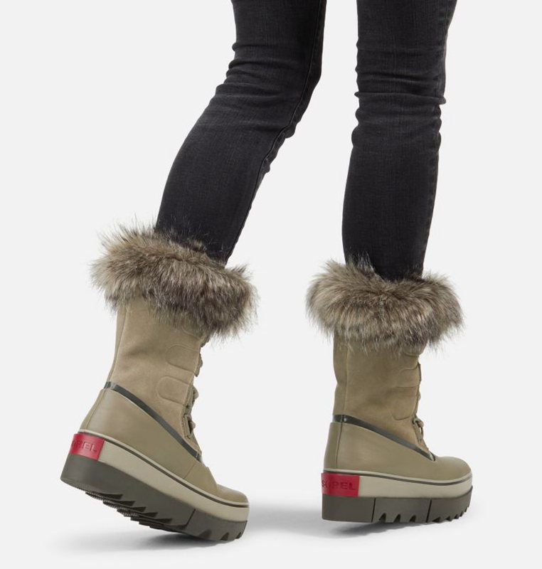 Womens Snow Boots Olive - Sorel Joan of Arctic™ NEXT Low - 028-RZIOEG